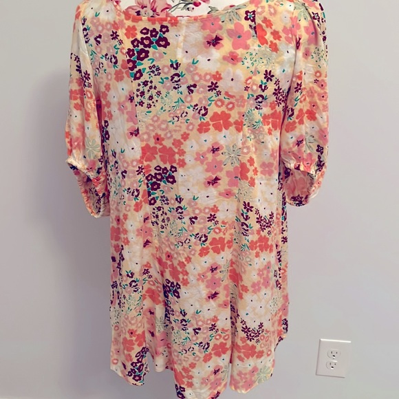 NWT Free People Callie Printed Tunic - Picture 9 of 14